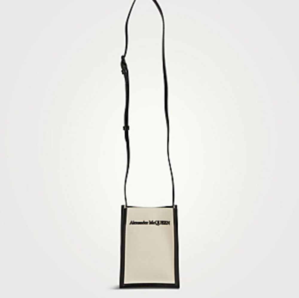 ALEXANDER MCQUEEN Canvas Crossbody Bag New w dust bag/tags/authentication card